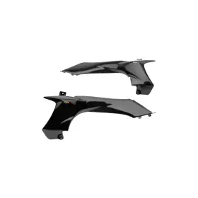 189930-cl77 Maier Radiator Air Scoops / Side Panels - Yamaha Black 189930cl77