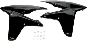 117480 Maier Manufacturing Radiator Air Scoops Black #117480 Honda Trx450