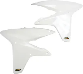 117531 Maier Manufacturing Radiator Air Scoops White #117531 Honda Trx450