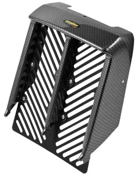 18959-30 Maier Manufacturing Radiator Cover Black Carbon Fiber Look Yamaha Yfz350 Banshee 1987-2006