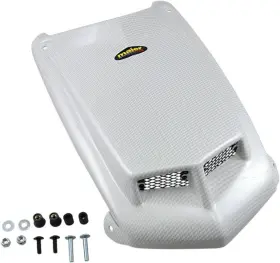 50975-31 Maier Manufacturing Dominator Scooped Hood White Carbon Fiber Look For Honda Trx450 2004-2014