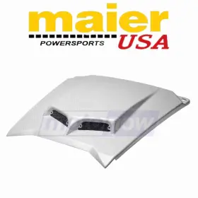 Xd6e Maier Mfg Mn/xd6e Custom Hood Scoop For 2015-2016 Polaris Rzr 900 Eps Trail - Body Ss