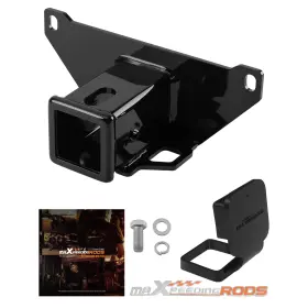 Maxpeedingrods 2uagpw 2 Inch Rear Trailer Hitch For Polaris Sportsman 335 400 500 700 Irs 1996-2004