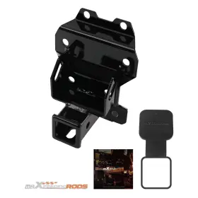 4f3hdm Maxpeedingrods 2 Inch Trailer Hitch Receiver For Can-am Maverick X3/max 2022-2024 Carbon Steel