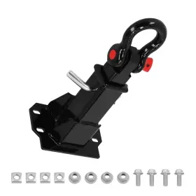 5dpbi1 Maxpeedingrods Steel Front Hitch Mount For Polaris Ranger Xp 1000 Texas Edition 2020-2021