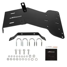 5tafu3 Maxpeedingrods Winch Mounting Bracket For 2000-2007 Honda Rancher 350/400 Heavy-duty Steel Atv