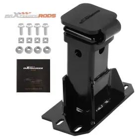 7bmoxj Maxpeedingrods Steel Front Towing Hitch For Polaris Ranger Xp Kinetic Ultimate 2023-up 2inch