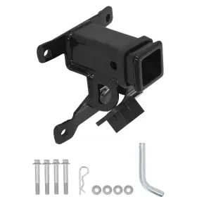 7cvfka Maxpeedingrods 2 Inch Trailer Hitch Receiver Kit For Polaris Rzr Pro Xp / 4 2020 Bolt-on Black