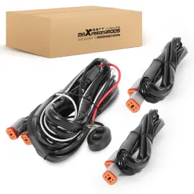 12-24v Maxpeedingrods 7dkeii 30a Wiring Harness Switch For Crosshair Led Lights