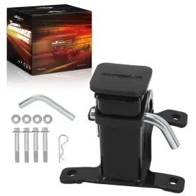 8icefw Maxpeedingrods 2 Inch Heavy Duty Hitch For Polaris Rzr Pro Xp/4 2020 Black Powder Coated Steel