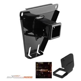 8opxla Maxpeedingrods 2 Inch Rear Towing Hitch For Kawasaki Brute Force 750 650 05-23 Powder Coated Steel