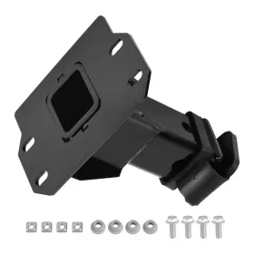9e6hlv Maxpeedingrods Front Trailer Hitch Receiver 2 Inch For Polaris Ranger Xp 1000 2018-24 Crew Premium