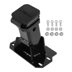 9jh2i7 Maxpeedingrods 2 Inch Front Hitch Receiver Kit For Polaris Ranger Crew 1000 Eps 2020-up Steel Black