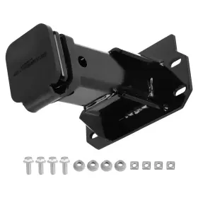 A26pyg Maxpeedingrods 2 Inch Front Receiver Hitch For Bobcat Uv34 3400 Utv 2015-up Black Steel Mount