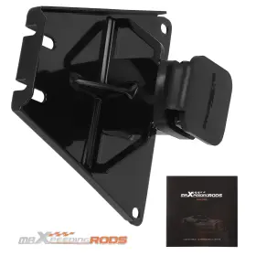 Bxd46u Maxpeedingrods 2 Inch Trailer Hitch Black Mount For Kawasaki Brute Force 650/750 2005-2023 Steel