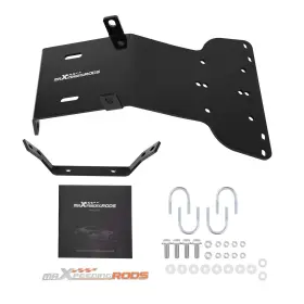 Ek3sdh Maxpeedingrods Winch Mounting Bracket Kit For 2000-2007 Honda Rancher 350/400 Steel Atv New