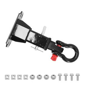 F3p8rj Maxpeedingrods Front 2 Inch Receiver Hitch For Polaris Ranger Crew Xp 1000 Northstar 2019-2024