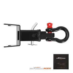 Fc5yvt Maxpeedingrods 2 Inch D-ring Shackle Hitch Receiver For Can-am Outlander And Renegade 1000 Rear