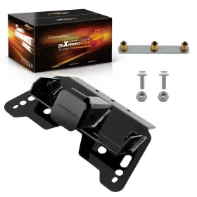 Gc8m1y Maxpeedingrods 2 Inch Front Hitch Mount For Polaris Ranger Full-size Series Steel Powder Coat Qme