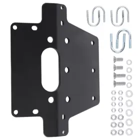 Gui9cb Maxpeedingrods Heavy-duty Steel Atv Winch Mounting Bracket For 2007-2013 Honda Trx420 Rancher