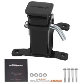 Hikt1x Maxpeedingrods 2 Inch Rear Trailer Hitch Receiver For Polaris Rzr Pro Xp / 4 2020-2024 Bolt-on