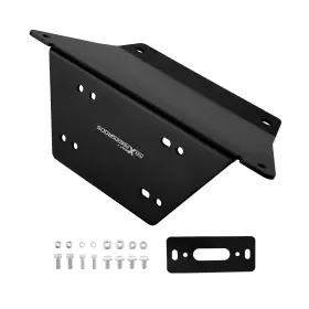 Hkd2mq Maxpeedingrods Winch Mount Plate Kit For Polaris Ranger Xp 1000 And Crew Kinetic 2012-2024 Utv