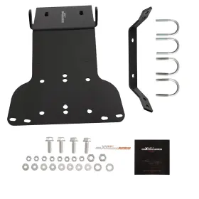 Jiefw5 Maxpeedingrods Winch Mount For Honda Rancher 2000-2006 350 Fe/fm/te/tm 2004-2007 400 Fa/fga