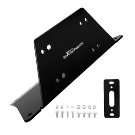 Ko73xy Maxpeedingrods Winch Mounting Plate Kit Utv For 2012-24 Polaris Ranger Xp 570 900 1000 Crew