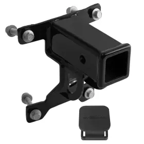Kun8cs Maxpeedingrods 2 Inch Steel Hitch Assembly For Polaris Rzr Pro Xp/4 2020 Black Powder Coat