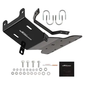 Mknq3y Maxpeedingrods Winch Mounting Bracket Kit For 2000-2007 Honda Rancher 350/400 Steel Atv New