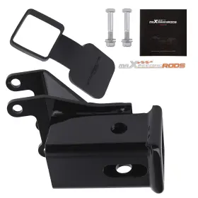 Trx350-trx520 Maxpeedingrods Nta8r2 2 Inch Mount For Honda Foreman Rancher 2000-2024 Black Steel Receiver