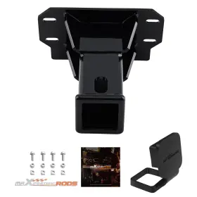 O9gs7y Maxpeedingrods Steel Front Towing Hitch For Polaris Ranger Xp Kinetic Ultimate 2023-up 2inch