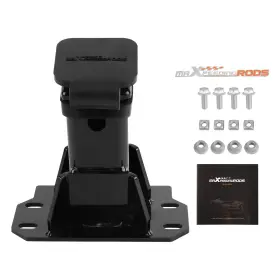 Ou4k0v Maxpeedingrods 2 Inch Front Receiver Hitch For Bobcat Uv34 3400 Utv 2015-up Black Steel Mount
