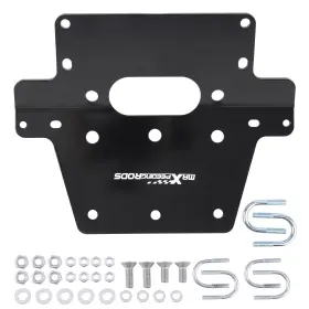 P9sc6v Maxpeedingrods Heavy-duty Steel Atv Winch Mounting Bracket For 2014 Honda Trx420 Rancher At Irs
