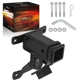 Qpds4r Maxpeedingrods 2 Inch Receiver Trailer Hitch For Polaris Rzr Pro Xp/pro Xp 4 2020 Heavy Duty Steel