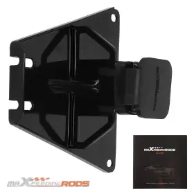Sm02a4 Maxpeedingrods 2 Inch Steel Mount Black Hitch For Kawasaki Brute Force 650/750 2005-2023 Receiver