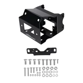 Sw62ce Maxpeedingrods Winch Mount For Sportsman 570/850 2014-2024 3x4 7/8 Inch Pattern Black Powder Coated