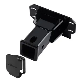 W284x3 Maxpeedingrods Powder Coated Front Hitch For Polaris Ranger Crew Xp 1000 2019-2024 2 Inch Steel