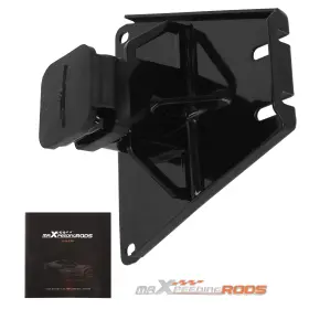 Wnd938 Maxpeedingrods 2 Inch Steel Receiver Hitch Black For Kawasaki Brute Force 650/750 2005-2023 Mount