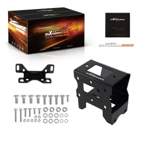 X71c52 Maxpeedingrods Winch Mount For Scrambler 850/1000 Xp 2013-2024 3x4 7/8 Pattern