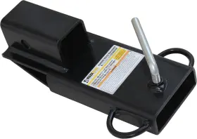 50626 Maxxhaul Clamp On Forklift Hitch Receiver 2 Inch Trailer Towing Adapter