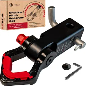 2304 Miolle 680168635483 Miollegear Shackle Hitch Receiver Fits 2 Inch Receivers Best Towing