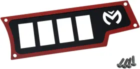 0521-1700 Moose Racing Dash Plates Red Right Small 4 Switch