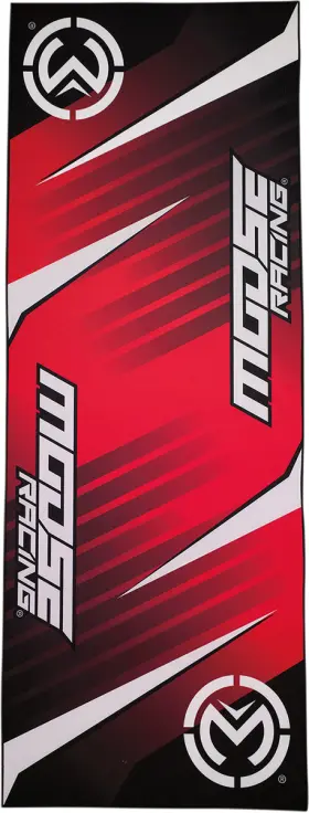 M80210 Moose Offroad Absorbent Pit Pad - Red Fits Hc Rd