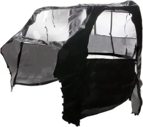 141460 Moose Racing Cab Enclosure Black Kawasaki Mule 610 #141460