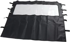 2842508 Moose Racing Utv Rear Dust Panel Kawasaki Kaf 800 Mule Pro Fx 2015-2017
