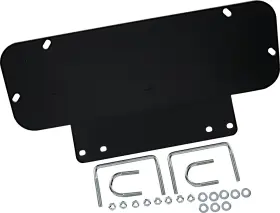 4501-0870 Moose Utility Rm5 Black Utv Snow Plow Mounting Plate 2017-2020 Kawasaki Mule 400