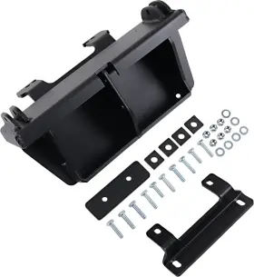 4501-0886 Moose Utility Rm5 Black Utv Plow Mounting Plate 2018-2019 Yamaha Wolverine 850