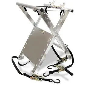 Motorsport Products 665987175393 Pro Atv X Stand Silver Trx Yfz Ltz Kfx Ltr Raptor 250 400 450 660 700