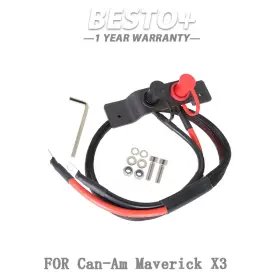 Btp265524p Munirater 11.68mm For Can-am X3 Maverick Battery Terminals Relocation Kit 2 And 4 Seat